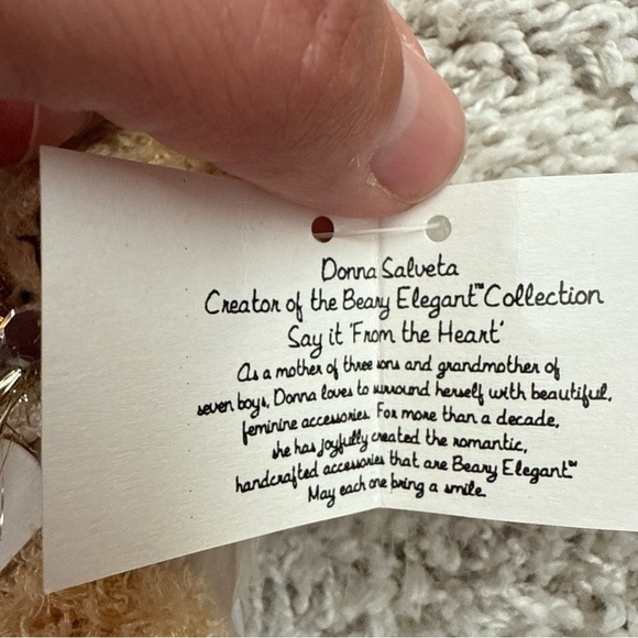 Beary Elegant Donna Salveta "Nurses Are Real Angels In Disguise " Bear - Picture 5 of 8